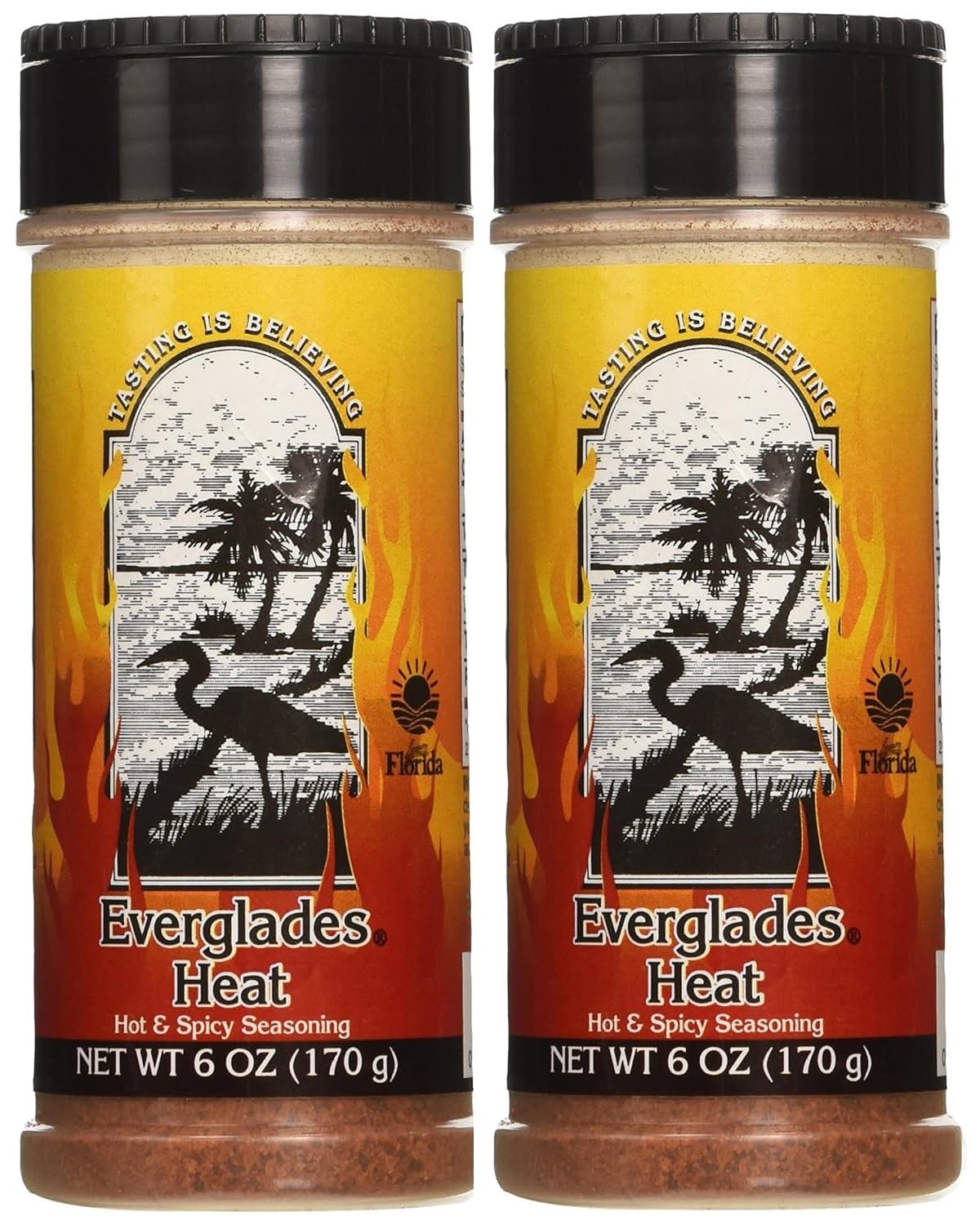Everglades Heat Seasoning Hot and Spicy, 6 oz - Pack of 2
