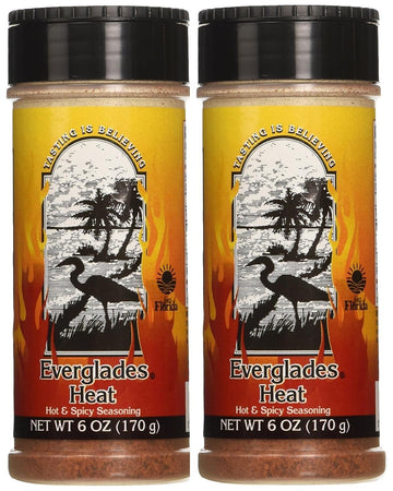 Everglades Heat Seasoning Hot and Spicy, 6 oz - Pack of 2