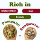 Food To Live Organic Sunflower And Pumpkin Seed Mix, 8 Ounces - Natural Snack, Rich In Protein, Perfect For Snacking, Baking And