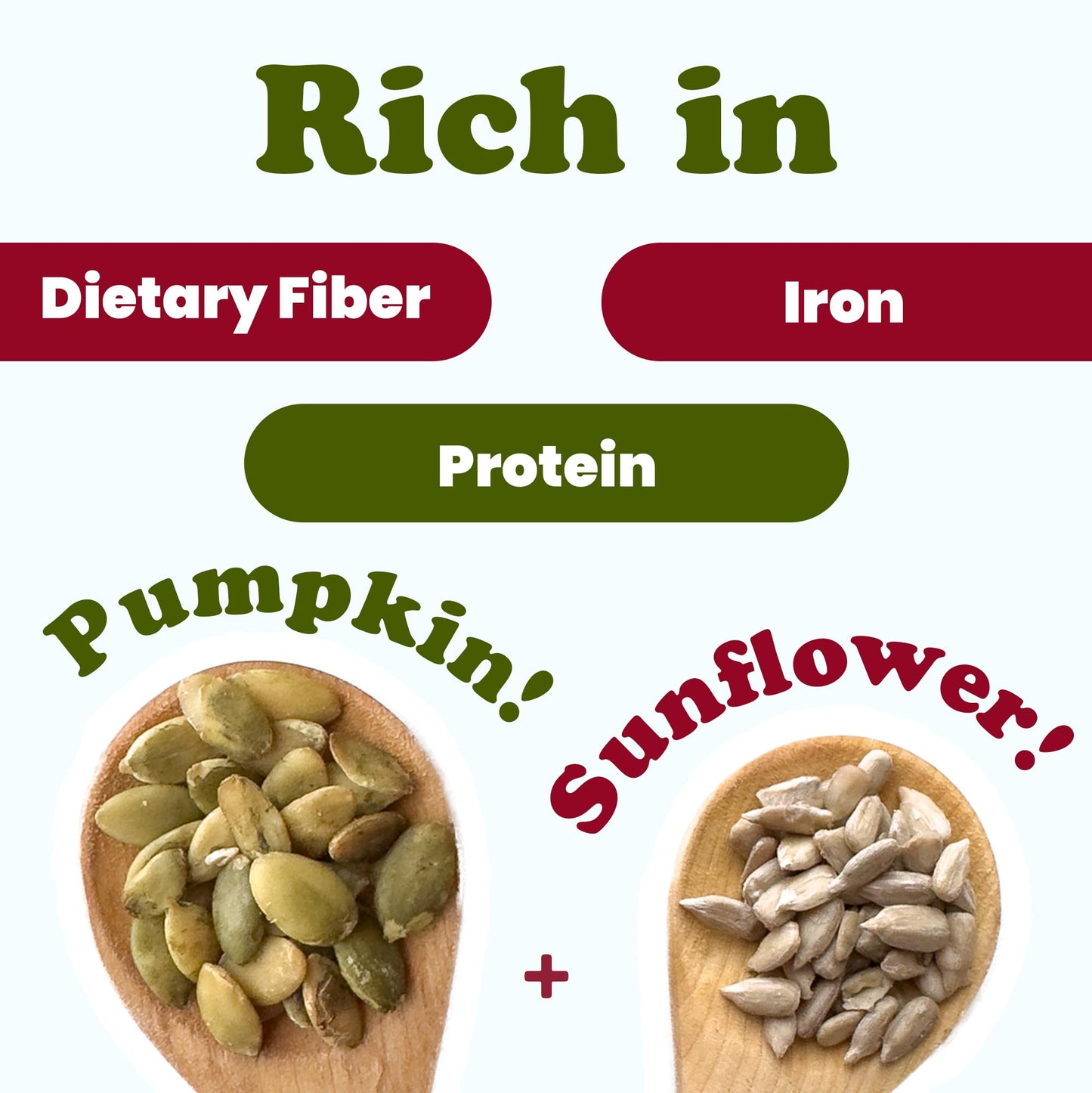 Food To Live Organic Sunflower And Pumpkin Seed Mix, 8 Ounces - Natural Snack, Rich In Protein, Perfect For Snacking, Baking And