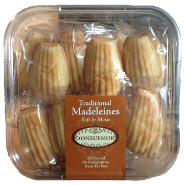Generic Donsuemor Traditional Madeleines - 28 Individually Wrapped - 28 Oz Total By Snacks and More, 1.75 Pound (Pack of 1)