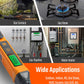 Natural Gas Detector, Toptes Pt205 Gas Leak Detector With Audible & Visual Alarm, Propane Leak Detector With%Lel Value Of Methan