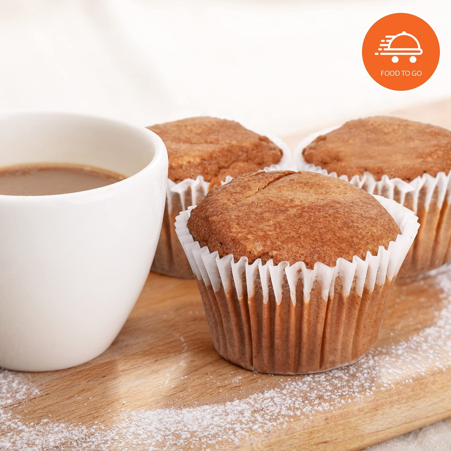 Low Carb Cappuccino Muffins [6-Pack] By Carb-O-Licious- Delicious Keto Muffins With Only 2 Net Carbs Each- Sugar Free Healthy Sn