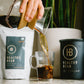 Healthy Bean Coffee - Organic Espresso Ground Coffee - Low Acid Coffee Grounds, Strong, Rich Flavor Clean Coffee, Healthy Coffee