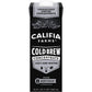 Califia Farms - Unsweetened Cold Brew Coffee Concentrate, 32 Oz, 100% Arabica, Shelf Stable, Plant Based, Vegan, Gluten Free, No