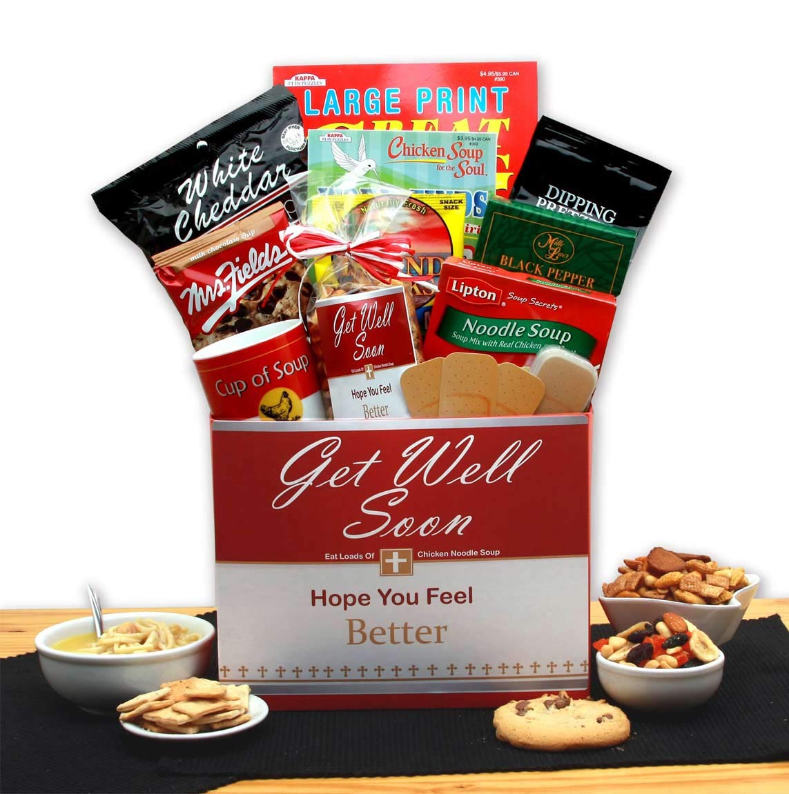 Chicken Noodle Soup Get Well Soon Gift Box