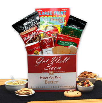 Chicken Noodle Soup Get Well Soon Gift Box