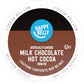 Happy Belly Hot Cocoa Pods, Milk Chocolate, 24 Count, Rich Brown