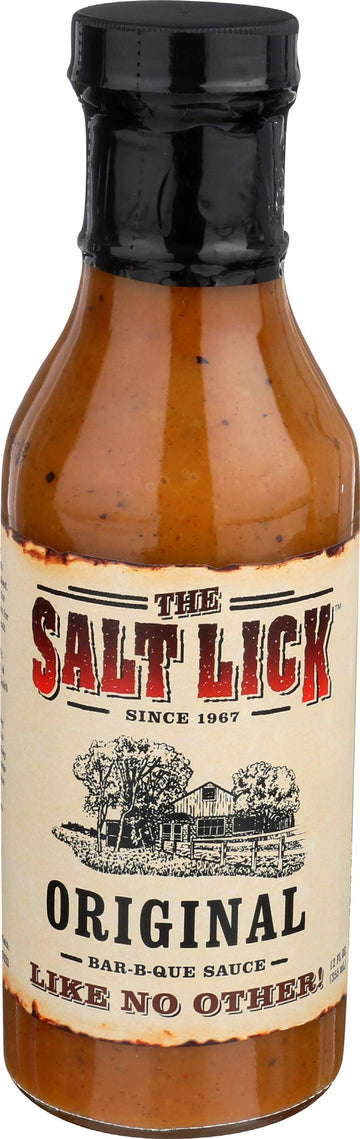 Salt Like, BBQ Sauce Original Recipe, 12 oz