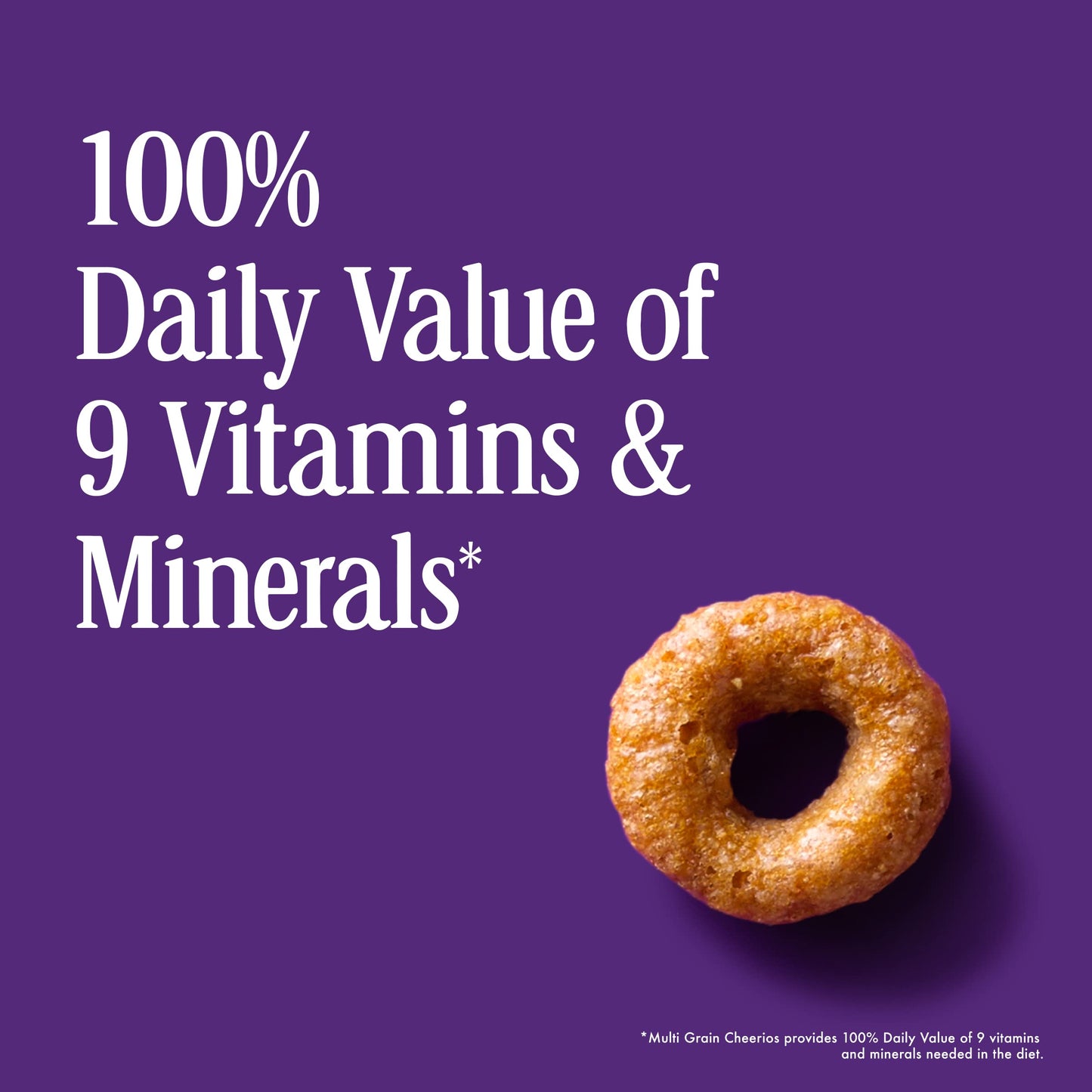 Multi Grain Cheerios Heart Healthy Cereal, 18 Oz Family Size Cereal Box
