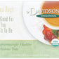 Davidsons Organic Coconut Vanilla Tea Bags, 100 Count, Unwrapped, Model 171