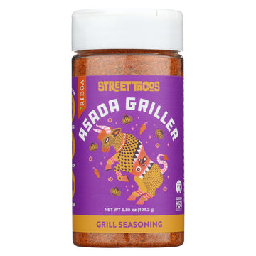 Riega Street Taco Grill Seasoning, Asada, 6.85 Oz (Pack Of 1)