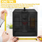 MozkeTo19 Cocktail Maker Machine Dust Cover, Heat-Resistant Waterproof 600D Nylon, 13.7x13x13.7 inches