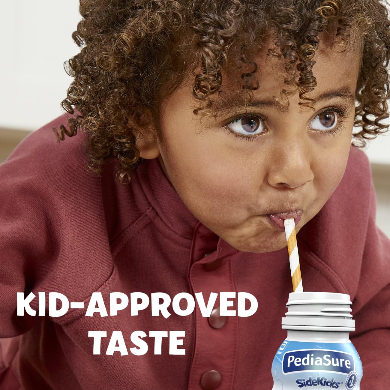 PediaSure SideKicks, 24 Shakes, Kids Protein Shake, With Key Nutrients and Protein to Help Kids Catch Up on Growth and Help Fill