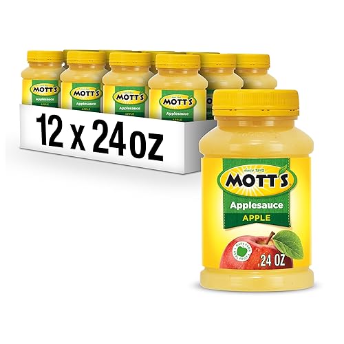 Motts Applesauce, 24 Oz Jars (Pack Of 12)