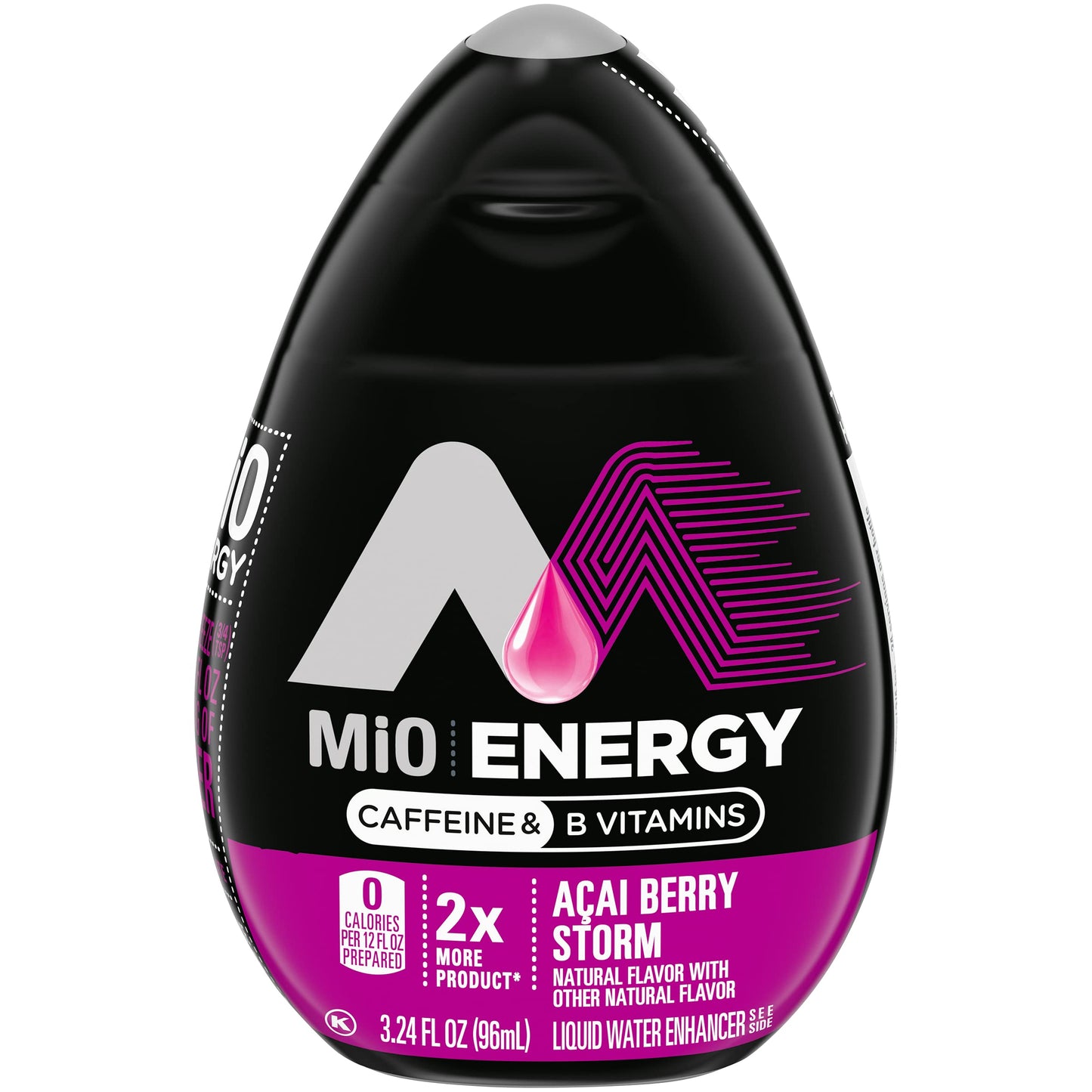 Mio Liquid Water Enhancer, Acai Berry Flavor, 3.24 Fl Oz (Pack of 8)