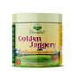Danodia Foods Golden Jaggery with A2 Cow Ghee, 14.1 oz | Cane Juice Jaggery Infused with Pure A2 Ghee, Rich Caramel-Butter Taste