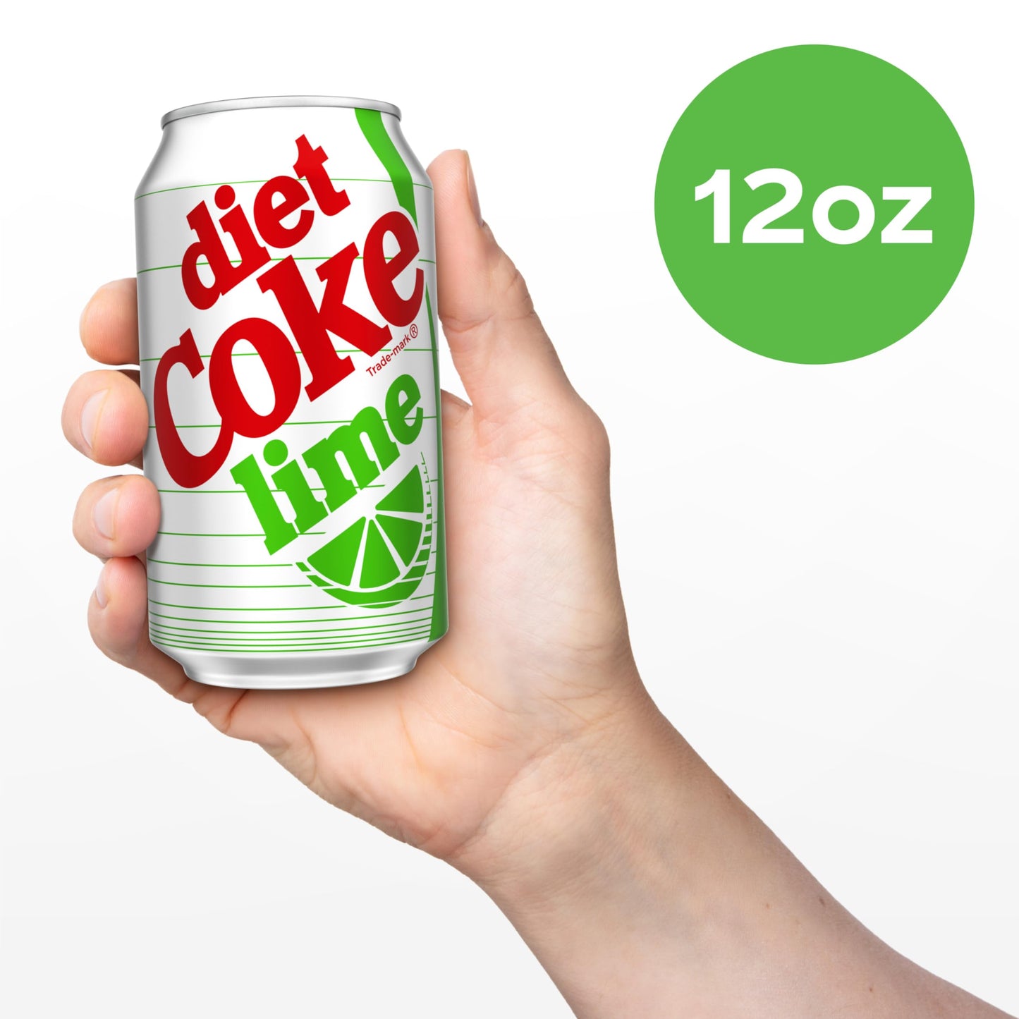 Diet Coke Lime Soda Soft Drink Fridge Pack Cans  12 fl oz  12 Pack