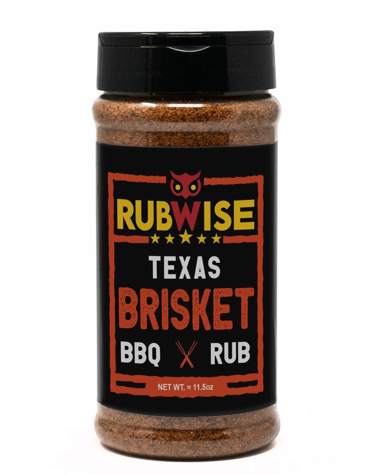 Five Star Seasonings BBQ Brisket Rub - Smoky & Savory Beef Seasoning Dry Mix, 11.5oz