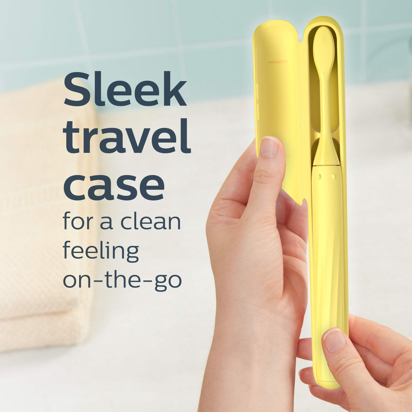 Philips One By Sonicare Battery Toothbrush, Mango Yellow, Hy1100/02
