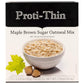 Proti-Thin High Protein Instant Maple Brown Sugar Oatmeal, 15G Protein, Low Calorie, Low Fat, Low Sugar, Ideal Protein Compatibl