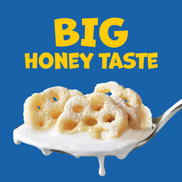 Post Honeycomb Cereal, Honey Flavored Sweetened Corn And Oat Cereal, 19 Oz Box