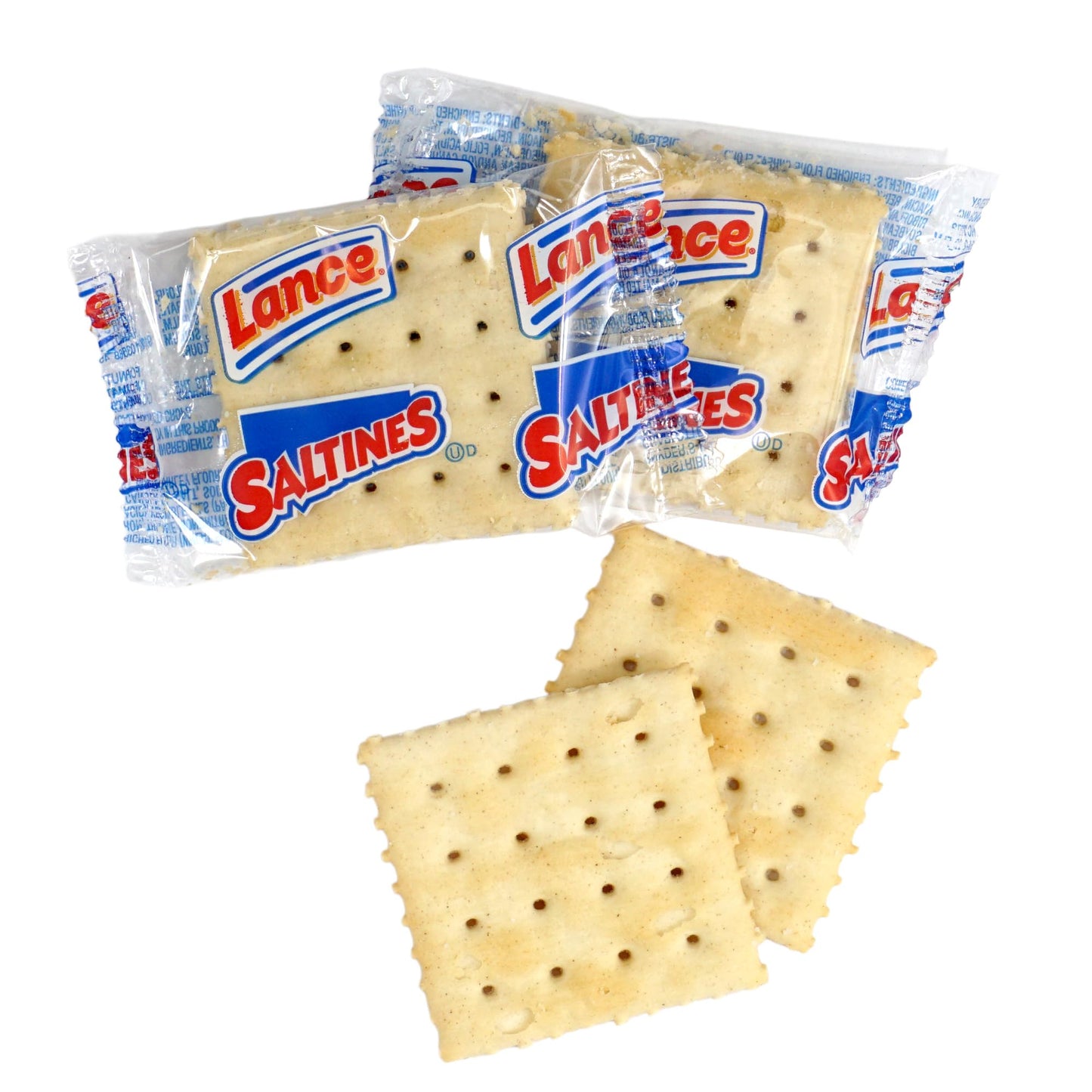 Saltine ers  100 Pack Individually Wrapped er  Single Serve  Low Sodium  The Hampton Popcorn & Candy Company