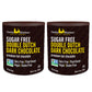 Castle Kitchen Sugar Free Double Dutch Premium Dark Hot Chocolate Mix (2 Pack, 16oz Total) - Vegan, Dairy Free, Plant Based - Ke