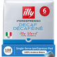Illy Decaf Coffee IperEspresso Capsules - Single-Serve Coffee Pods - Decaffeinated Classico Medium Roast - Notes of Caramel  Chocolate  and Toasted Bread - 100% Arabica - 18 Count (Pack of 6)