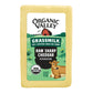 Organic Valley Grassmilk Raw Sharp Cheddar Cheese Block, 8 Oz