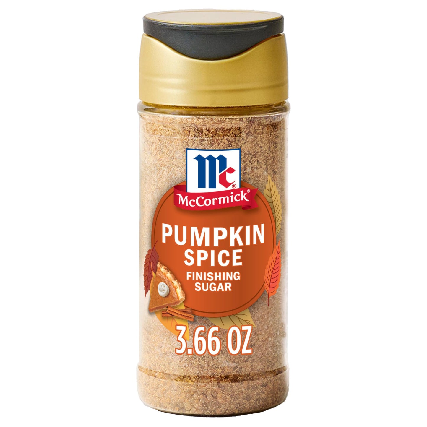 McCormick Finishing Sugar Pumpkin Spice Sweet Blend 3.66 oz Beige