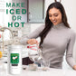 Cacafe Coconut Tea, Coconut Infused Green Tea, Creamy Drink Mix, Make Iced Or Hot, Packed With Antioxidants, Natural Energy And