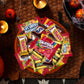 Mars Halloween Candy Variety Pack - SNICKERS Minis, SKITTLES Gummies, LIFE SAVERS Gummies, MILKY WAY Minis & TWIX Minis - 120 pcs Bulk Bag