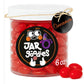 Jar O Goodies - Holiday  , Christmas Stocking Stuffers, Cinnamon Jelly Beans Gift Set, Original Chewy Candies (6 Ounce, 1 Pack) Party Favor - Gluten & Nut Free, Kosher Parve