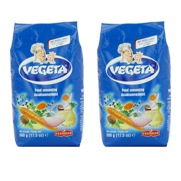 Vegeta, Gourmet Seasoning, No Msg Added 17.5 Oz(500G) Bag - Pack Of 2