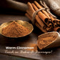 Pride Of India Natural Cinnamon Ground Gourmet Spice - 7 oz Dual Sifter Bottle - Organic Spice for Sweet & Savory Dishes