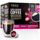 VINIA Coffee Pods - Medium Roast with Red Grape Resveratrol, Compatible with K Cups, 30 Count