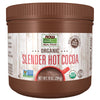 Now Foods, Organic Cocoa Lovers Slender Hot Cocoa, No Sugar Added, Certified Non-Gmo, Kosher, 10-Ounce