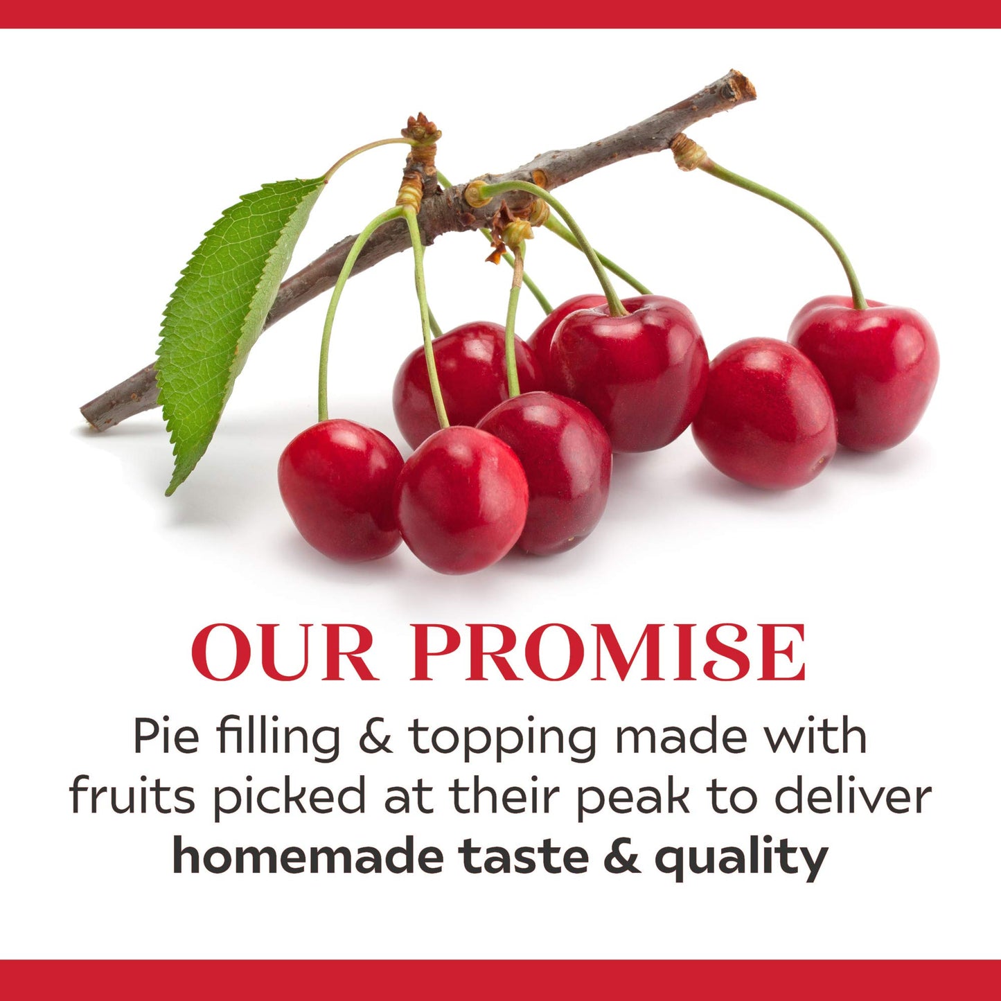 Duncan Hines Comstock Simply Pie Filling, Cherry, 21 Ounce, Count Of 8 (Pack Of 1)