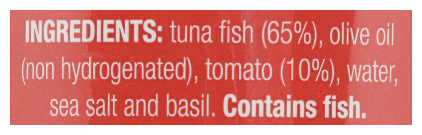 Tonnino Tuna Fillet With Sundried Tomatoes & Basil In Olive Oil, 6.3 Oz
