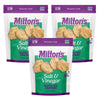 Milton s Gluten Free Crackers, Salt & Vinegar - Non-GMO Project Verified, Kosher, Certified Gluten Free Snack, 5 Grains In Ever
