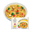 Bayin Instant Noodles, Vegetable Lo Mein Flavor, Non Fried Noodles, Dry, 3.42 oz (92g) (Pack of 5)