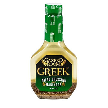 Gazebo Room Greek Salad Dressing And Marinade 16 Oz (6 Pack)
