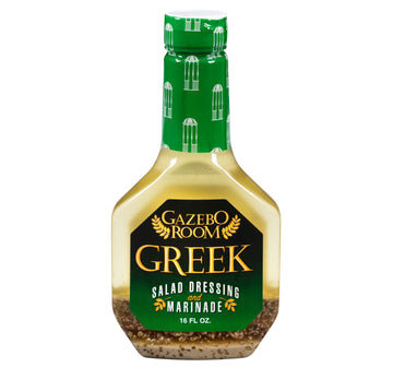 Gazebo Room Greek Salad Dressing And Marinade 16 Oz (6 Pack)
