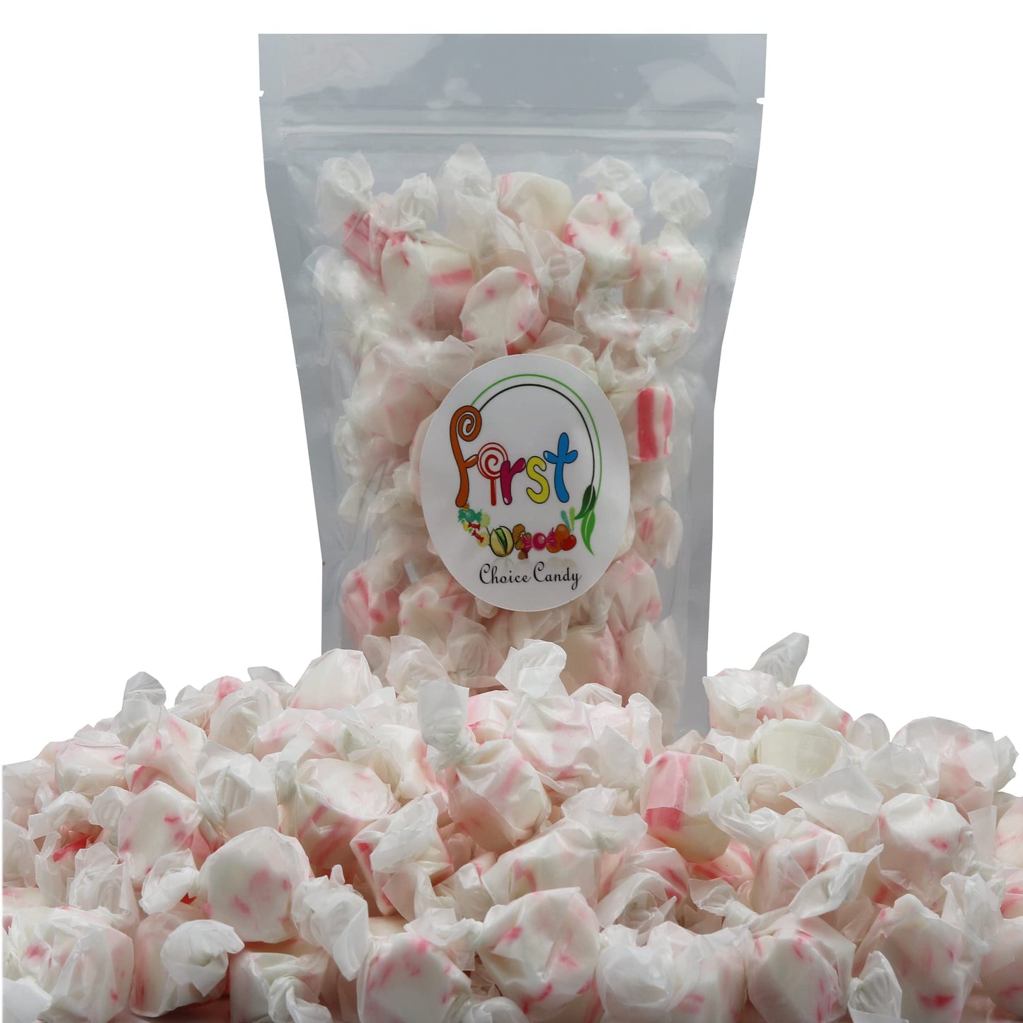 All Flavor Gourmet Salt Water Taffy (Peppermint, 1 Lb)