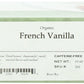 Davidson'S Organics, French Vanilla, 100-Count Unwrapped Tea Bags