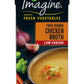 Imagine Organic Low Sodium Free Range Chicken Broth, 32 Fl Oz (Pack Of 6)