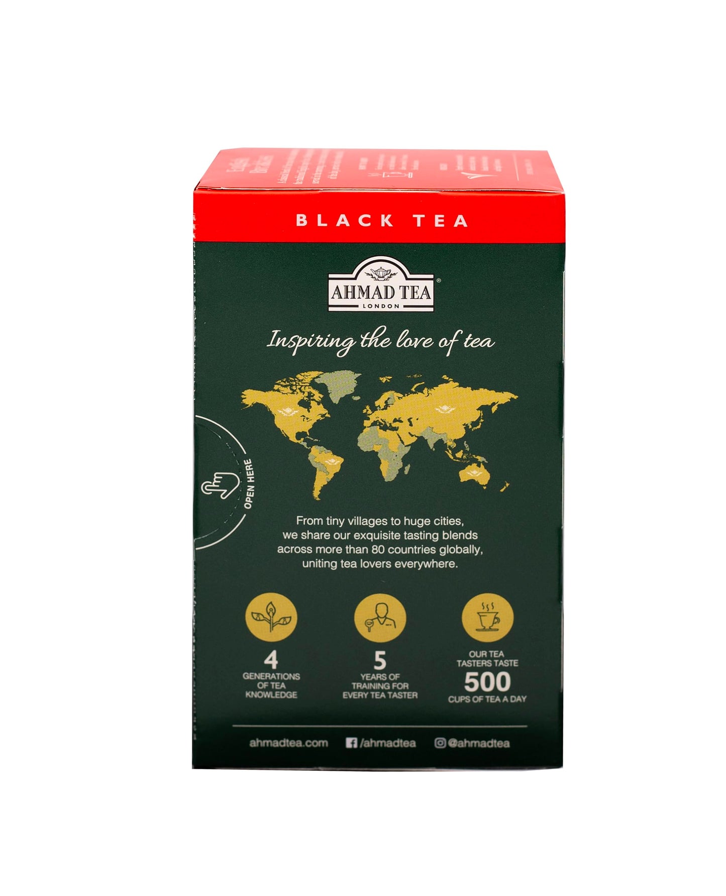 Ahmad Tea English Breakfast Tea - 20-Count Boxes, Pack of 6, 120 Count