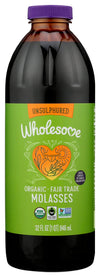 Wholesome Ft Organic Molasses 32Oz Bottle, 12-Pack