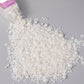 White Lovers Sprinkles for Cake Decorating 4.23ounce - Sugar Mix Contains Heart & Flowers Pearl Sprinkles for Cupcake Toppers, I